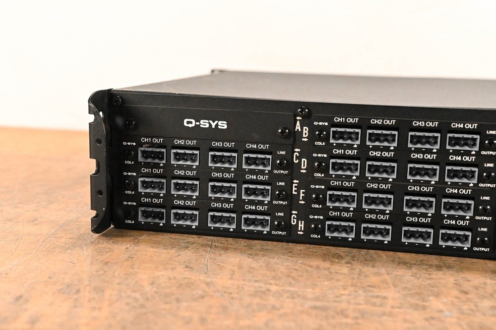 QSC Q-SYS Core 250i Integrated System Processor CG01H55