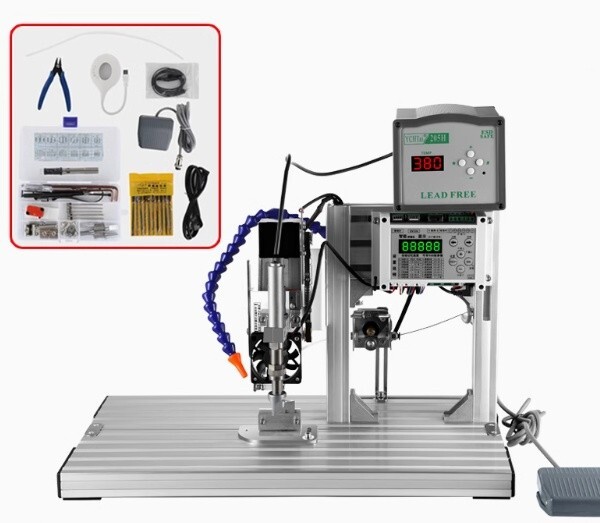 Semi-Automatic Soldering Circuit Board Machine Switch Chip Spot Tin Machine