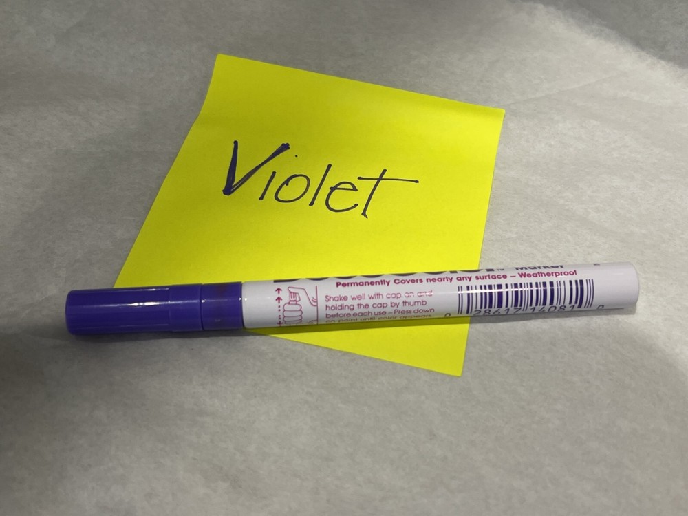 Marvy Uchida DECOColor Extra Fine Liquid VIOLET Marker 140