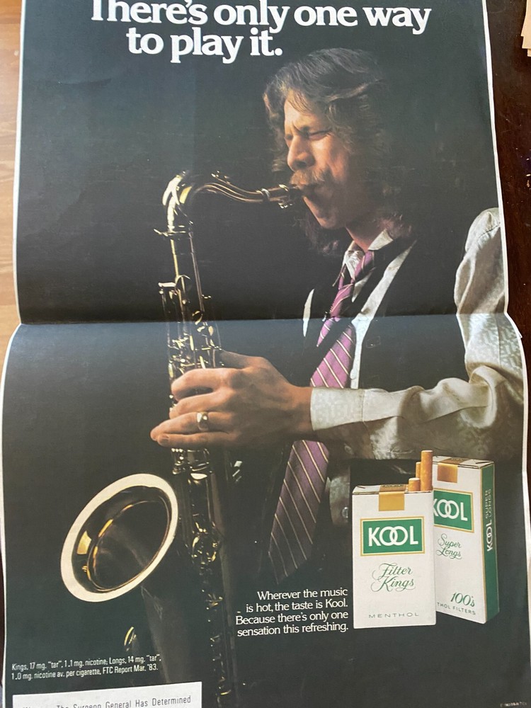 Kool Cigarettes, Full Page Vintage Print Ad