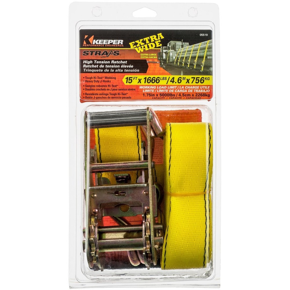 HAMPTON PROD 15' RATCHET TIE-DOWN- 05519