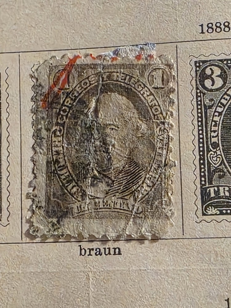 Foreign Argentina 1c Stamp Used - #I357
