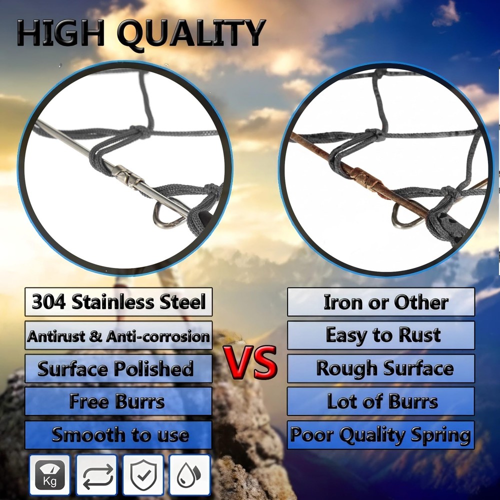 Foldable Crabjaw Trap with Clip - Redesigned Rectangle Castable Crab Hawk Pot...