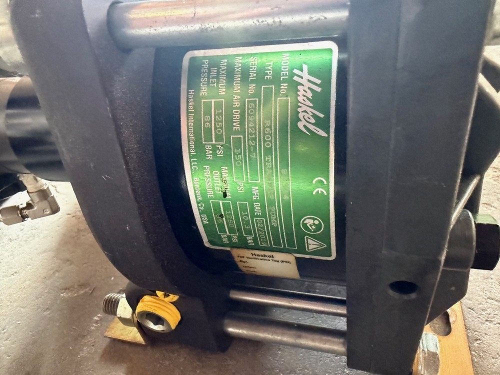 Haskel Butane / Propane Extraction R600 Ext420 - Single Stage