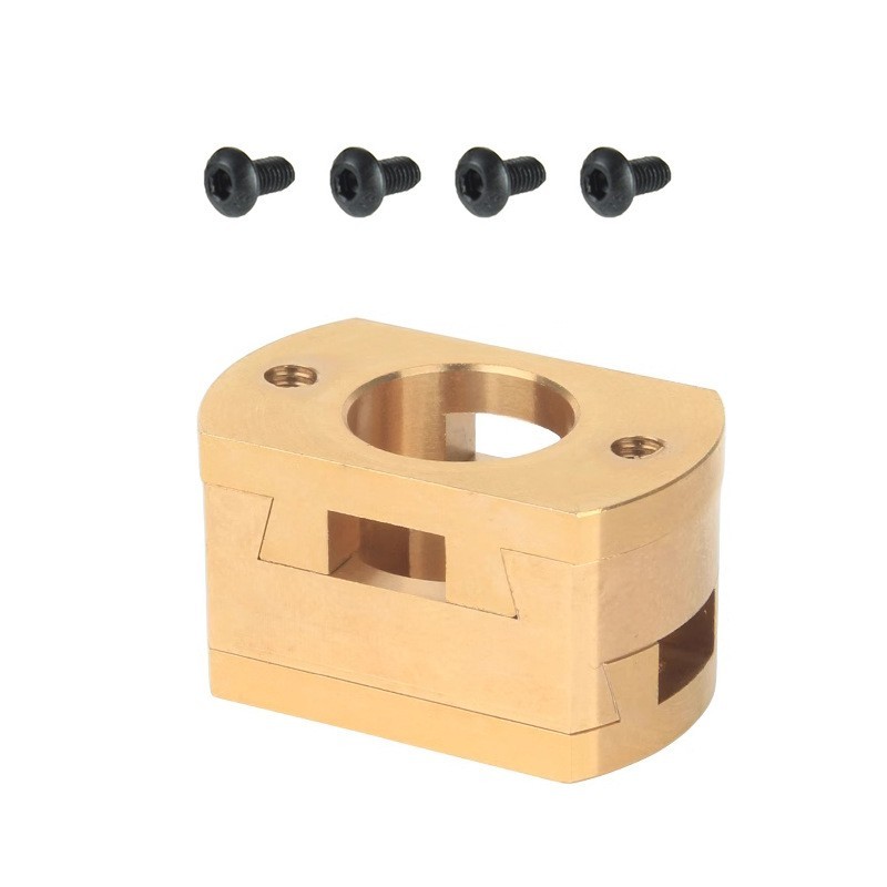 Brass Coupling for 3D Printer Z For STABILIZER Threaded Hole for T8 Screw Use