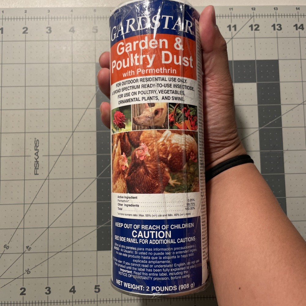 GARDSTAR GARDEN & POULTRY DUST 2LB CONTAINER