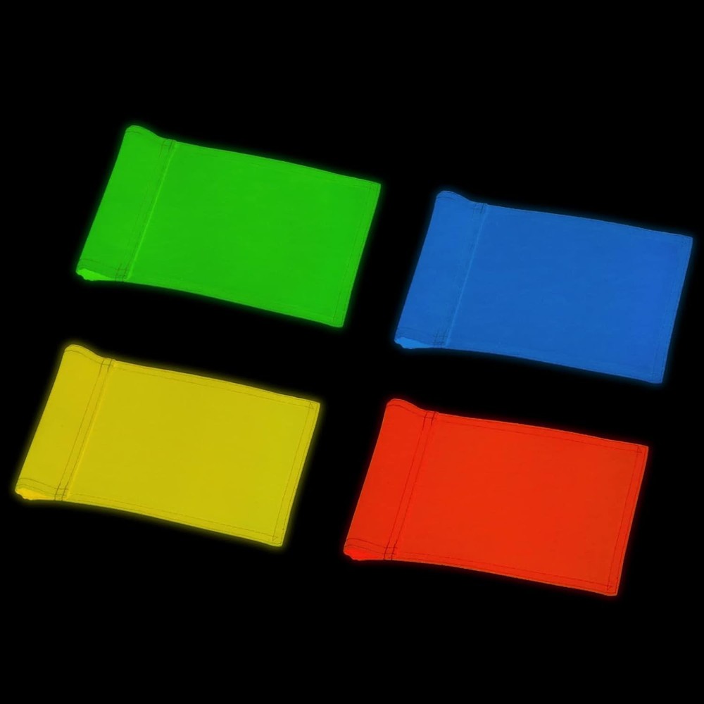 Double Sided Novelty Backyard Light Targets - 4-Pack