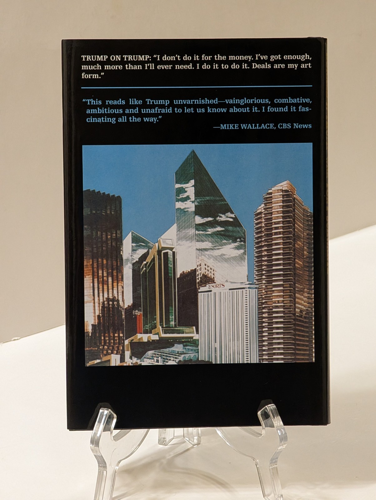 SIGNED Trump The Art Of The Deal Hardback Book Official 2016 Election Edition