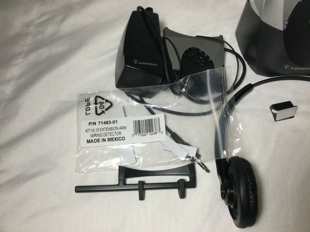 Plantronics CS70VT Headset Base, Lifer + Accessories (NO HEADSET) - SHIPS FREE!