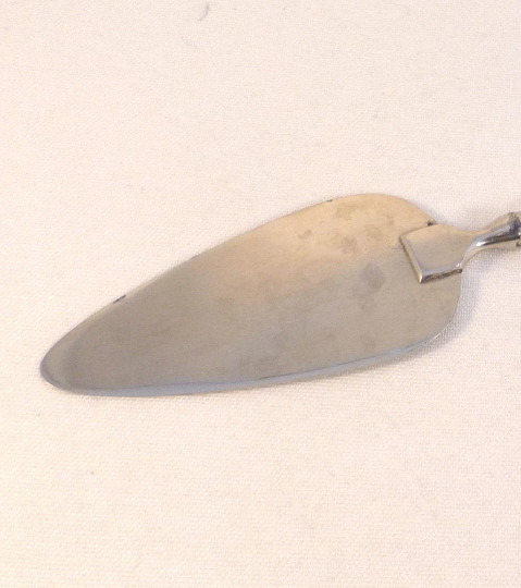 Plain Sterling Handle Cheese Server-Mono C-As Is Blade