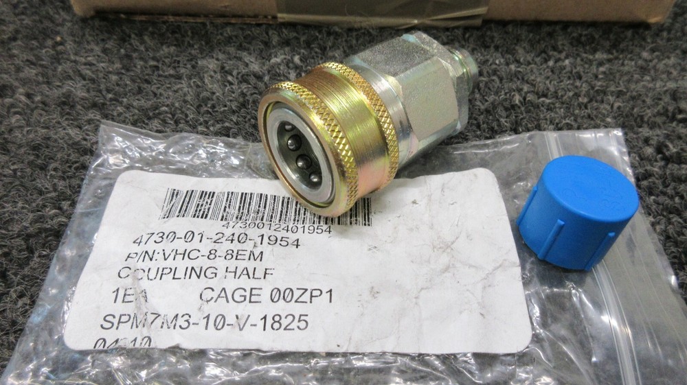 Snap-Tite Hydraulic Hose Fitting Quick Disconnect Half Coupling 1/2" 3/4" VHC-8