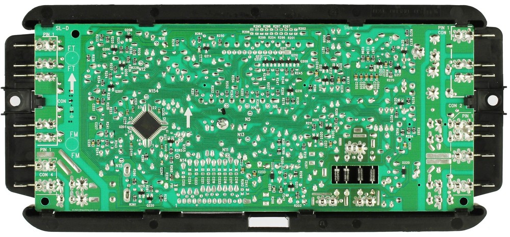 Whirlpool Range W10173524 Control Board W/ Black Overlay