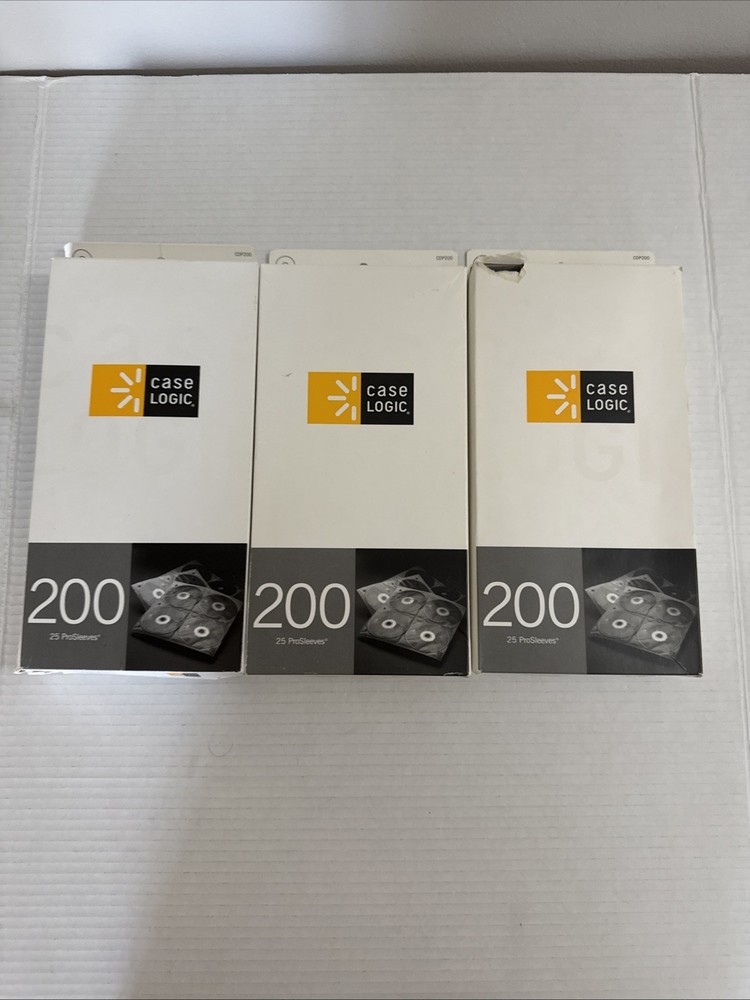 Case Logic 2 Sided CD Storage Sleeves for Ring Binder ProSleeves includes 59/75
