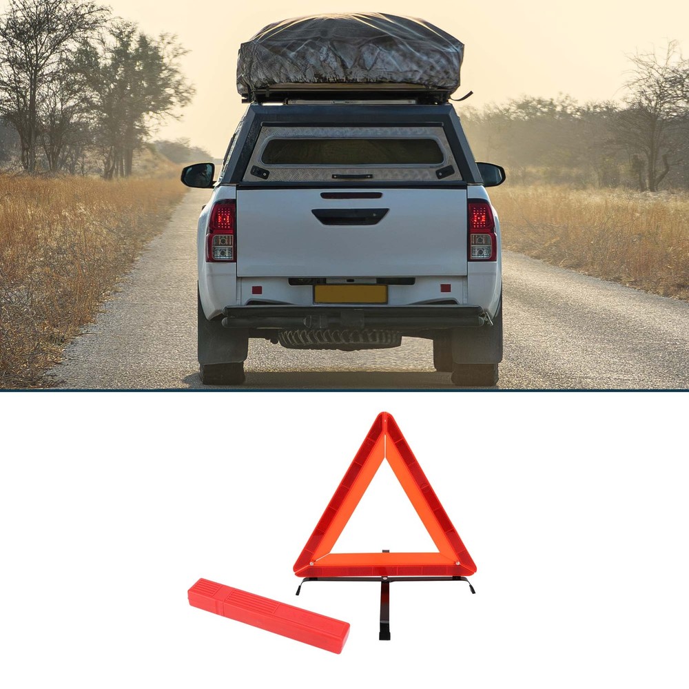 Safety Warning Triangle, Triangular Road Stop Sign