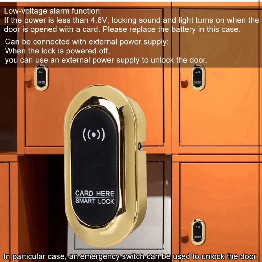 Electronic Cabinet Lock Smart Electronic Induction Sensor Alarm