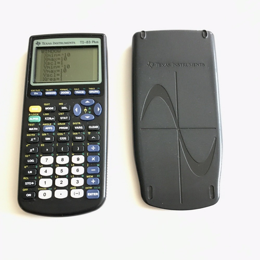Texas Instruments TI-83 Plus Graphing Calculator with Cover