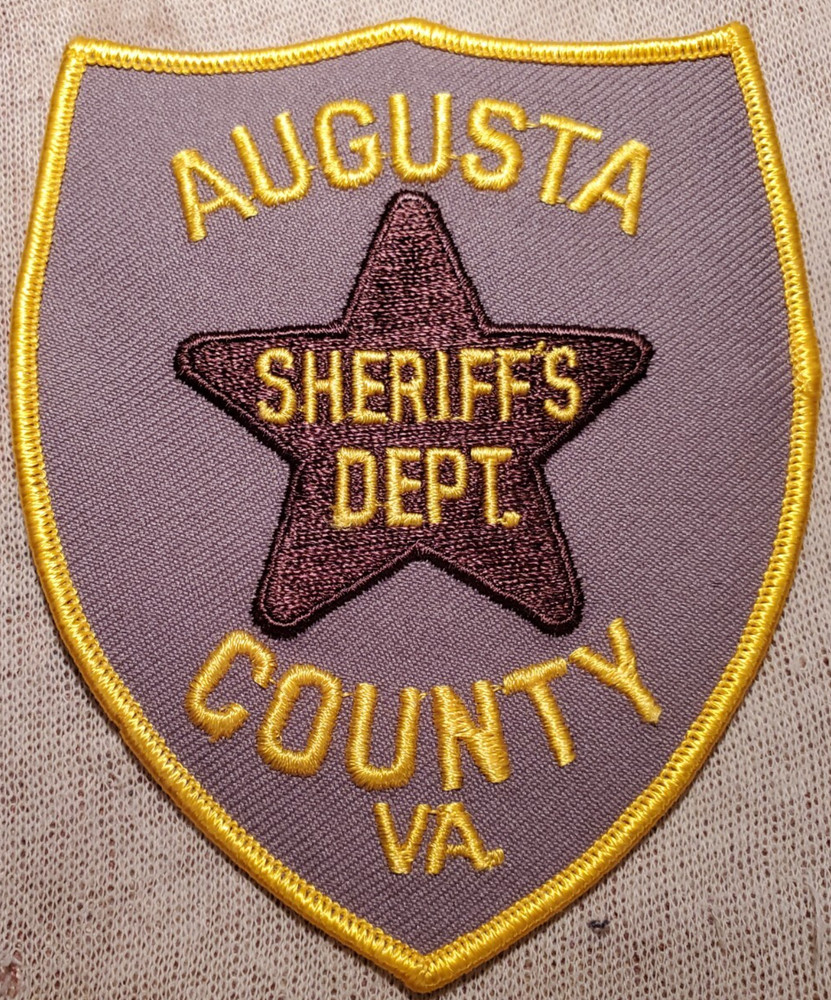 VA Augusta County Virginia Sheriff Shoulder Patch