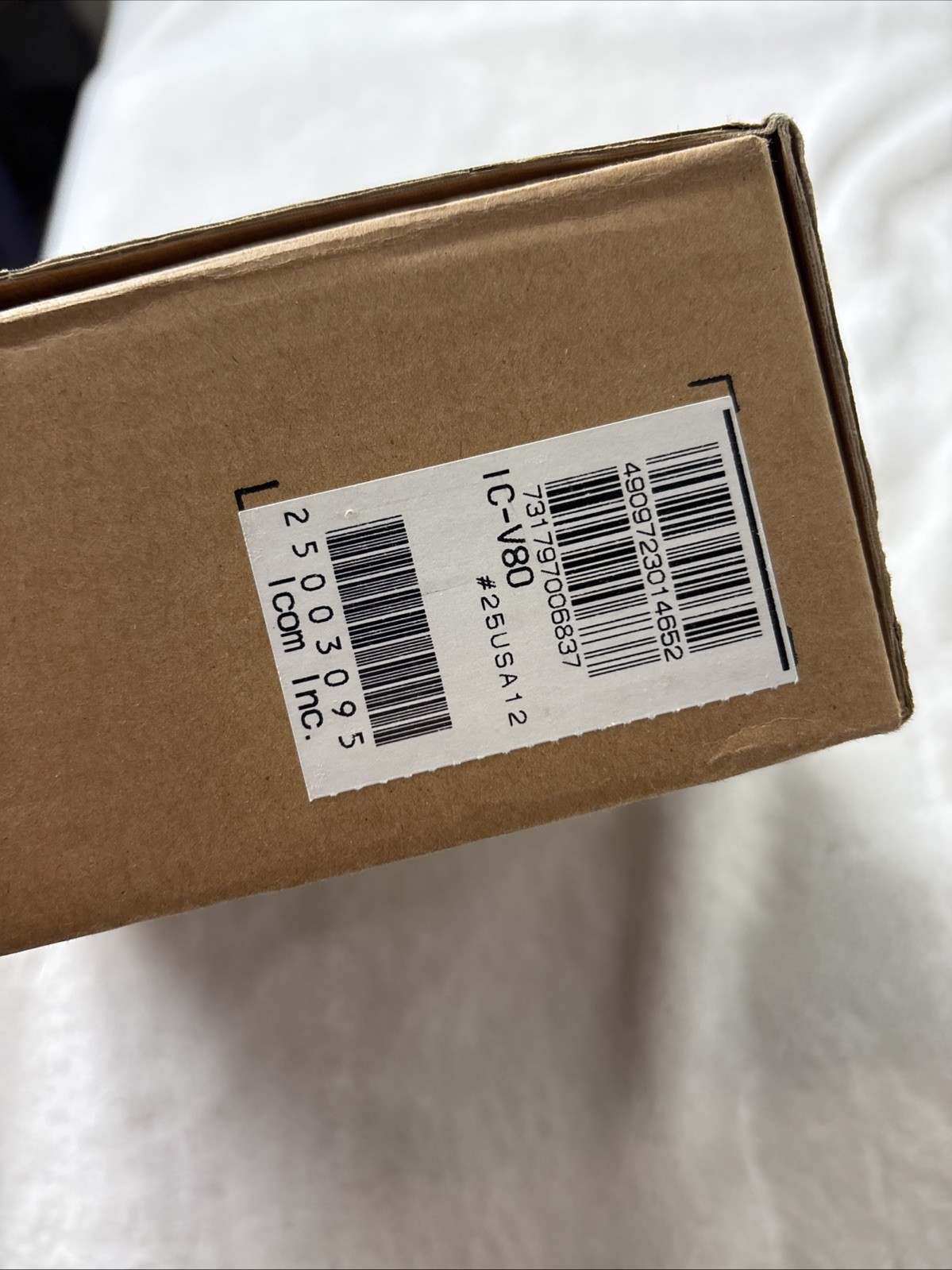 ICOM IC-V80 VHF Transceiver Tested Works