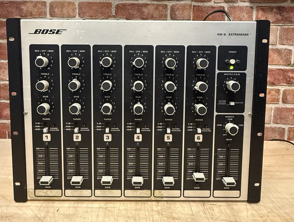 Bose xm-6 extramixer
