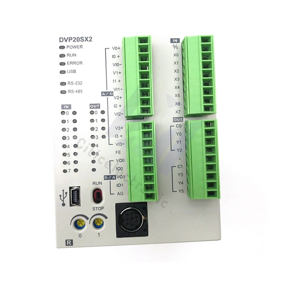 New 1PCS Delta Microprocessor Unit DVP20SX211R 20 point 8DI 6DO