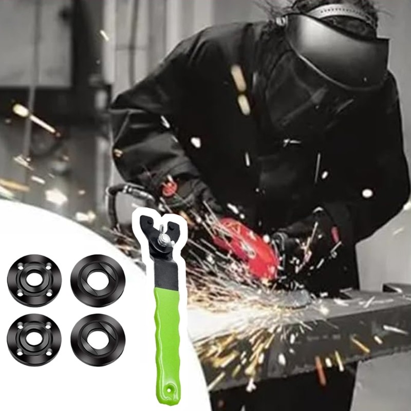 Angle Grinder Quick Releases Nut with Adjustable Spanne for Smooth Disc Removal
