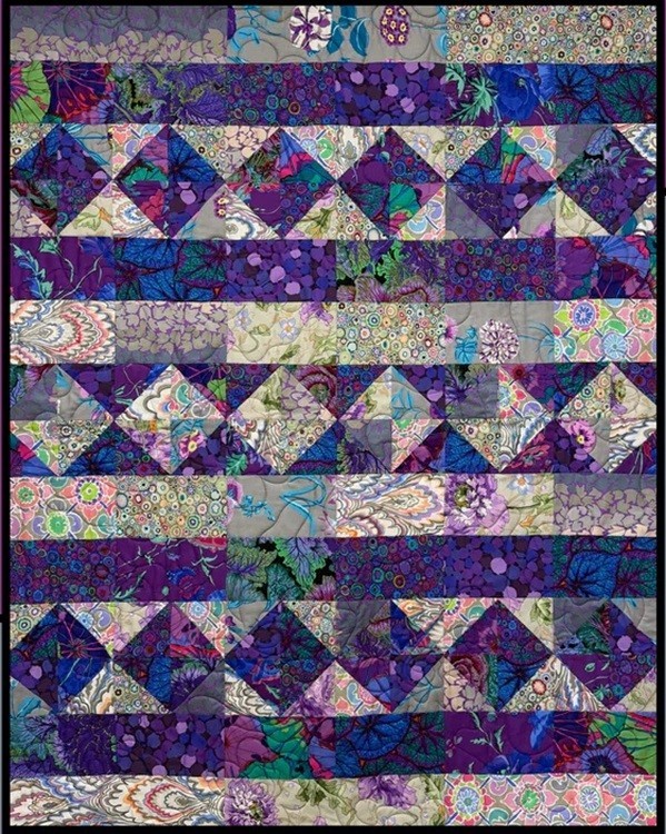 Diamond Alleyway Quilt Pattern-Fat Quarter Pattern