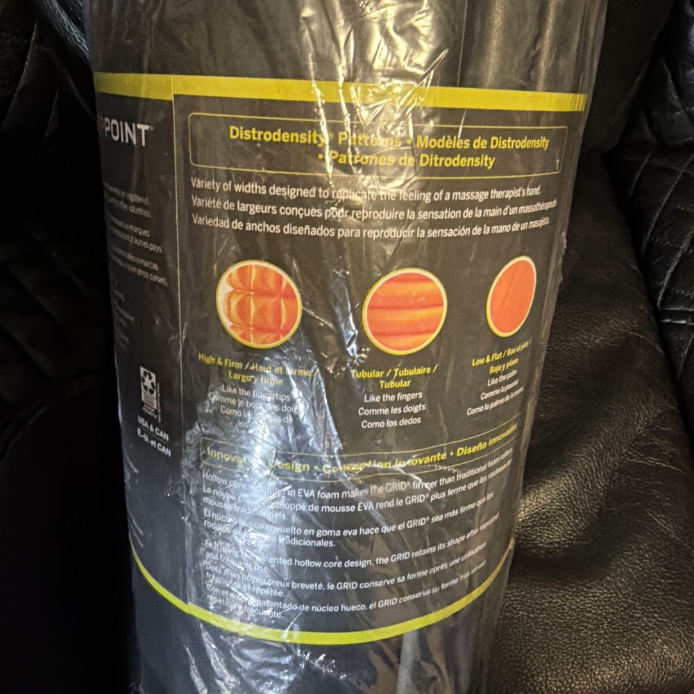 Trigger Point Performance TPT-GRDBW The Grid Black Foam Roller - Black