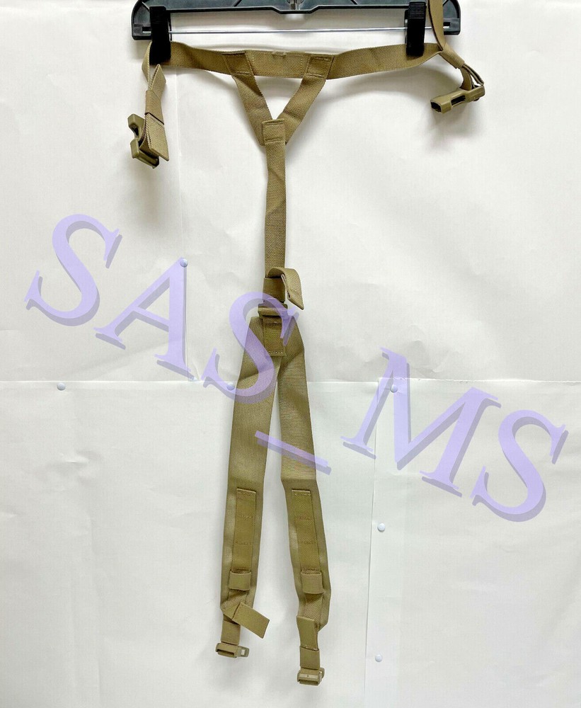 W2 OCP TAN TACTICAL ASSAULT PANEL TAP SYSTEM HARNESS ASSEMBLY SHOULDER STRAPS