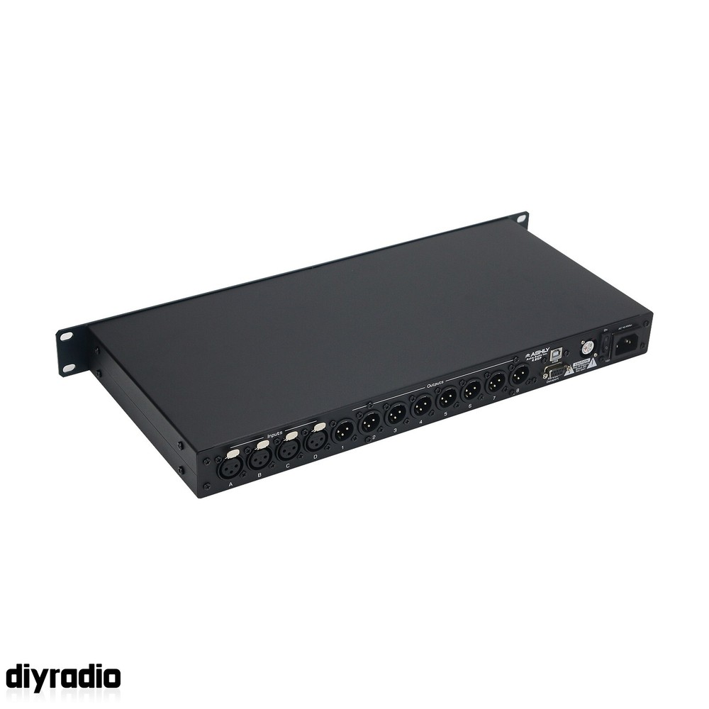 4.8SP 110V Digital DSP Audio Processor Original Software 4 In 8 Out Sound System