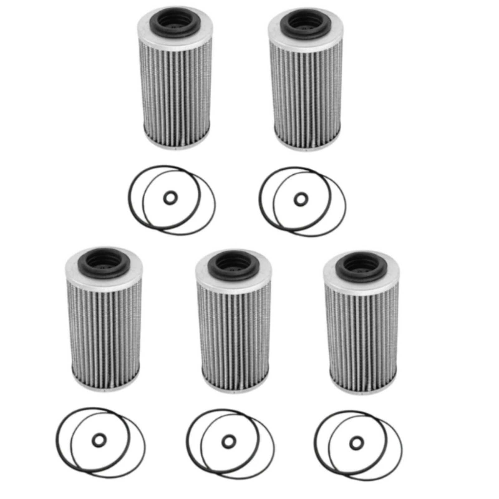 420956744 Oil Filter W/O-rings For Sea-Doo BRP 130hp 300hp GTI RXT RXP GTX 5Pcs