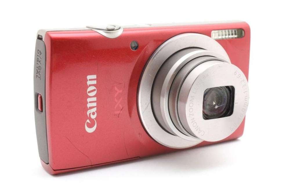 Canon IXY 200 Digital Camera Compact Red Tested Excellent Condition