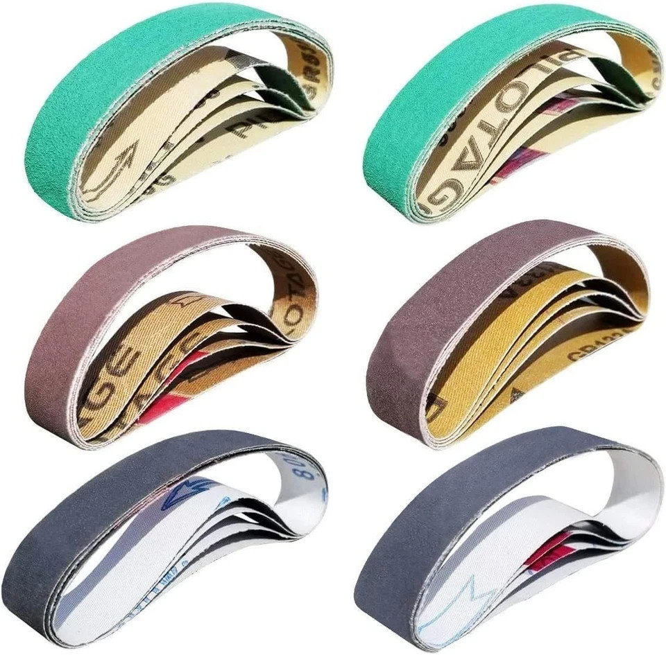 24New Replacement Belt Kit For Work Sharp Knife Tool Sharpener Ken Onion Edition