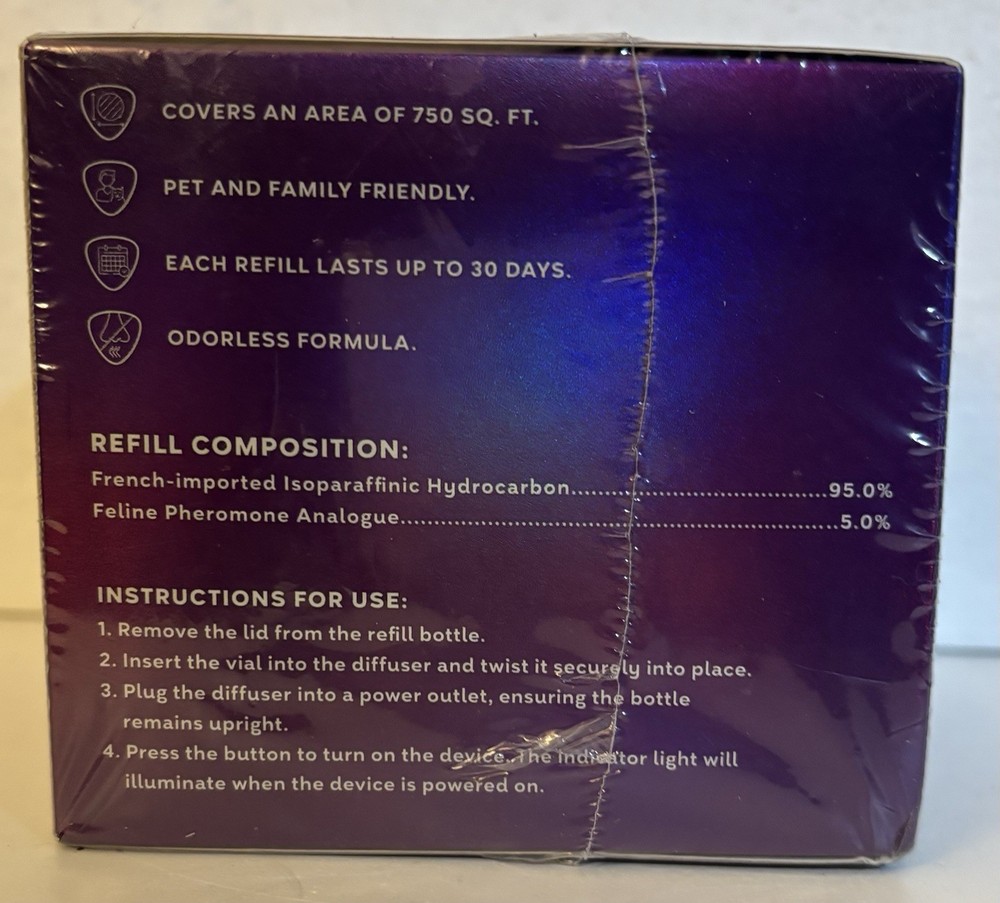 TopSum Cat Pheromone Diffuser Kit 4 in 1 Feline Calming with 3 Diffusers