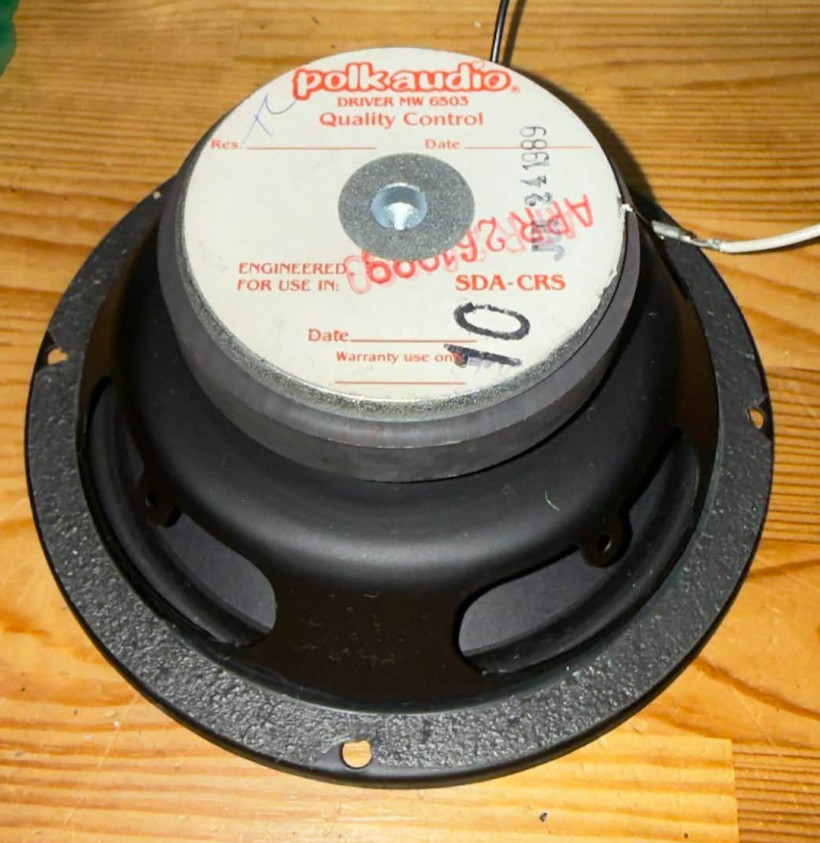 Polk Audio MW6503 Woofer