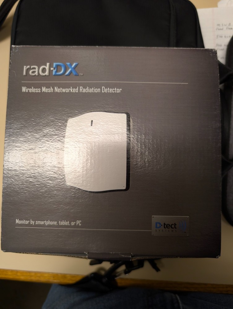 D-tect Systems Rad-DX Wireless Mesh Networked Radiation Detector