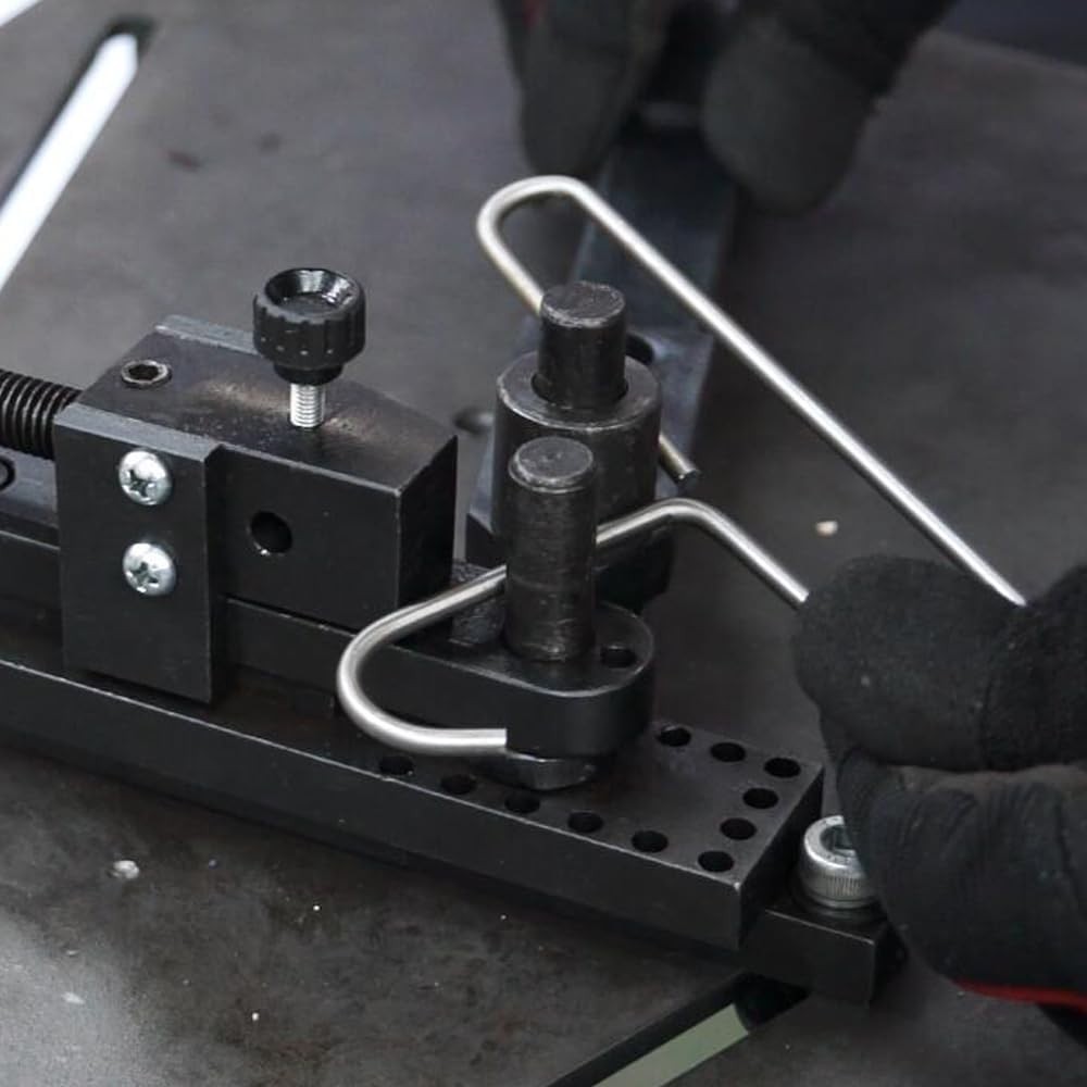 Mini Universal Wire Bender for Precision Metal Bending - Vise-Mount Ready
