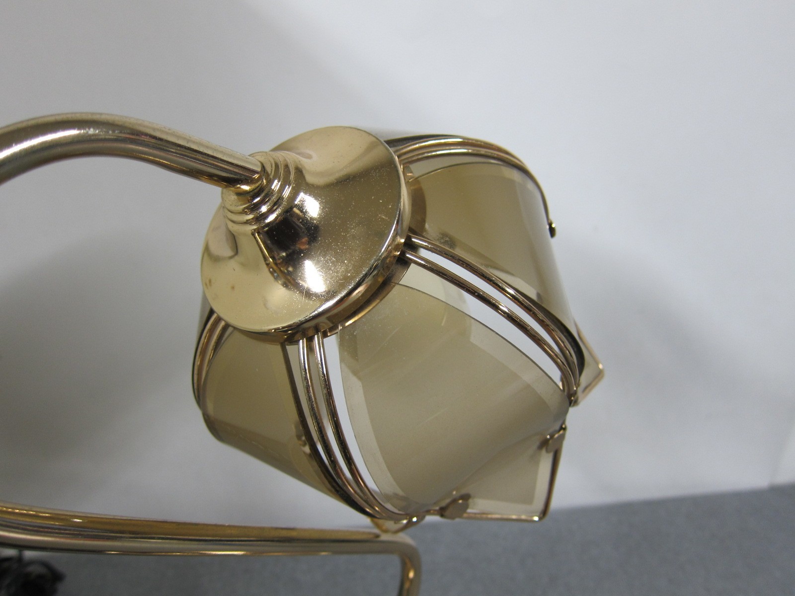 Lotus Tulip Flower Rose Gold Brass 3-Way Touch Lamp