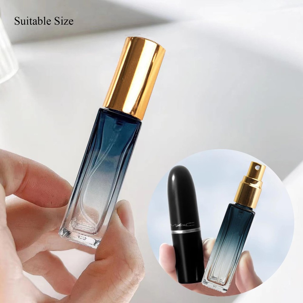 10ml Travel Refillable Bottle Mini Empty Spray Bottles Glass Atomizer