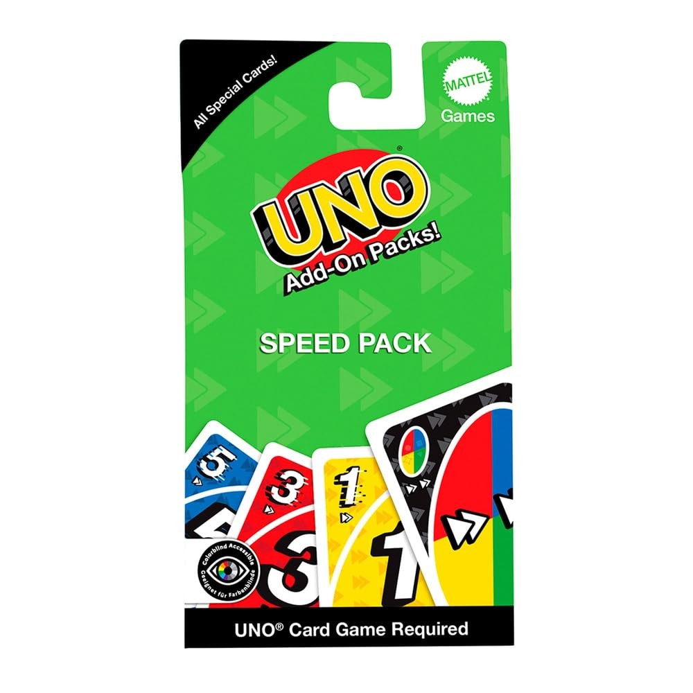 Mattel Uno Add-On Packs! - Speed Pack