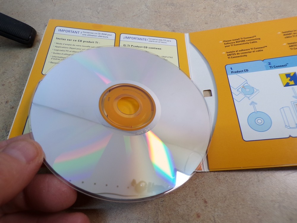 TEXAS INSTRUMENTS TI Graphing Product V. 1.2 PC Software CD-ROM