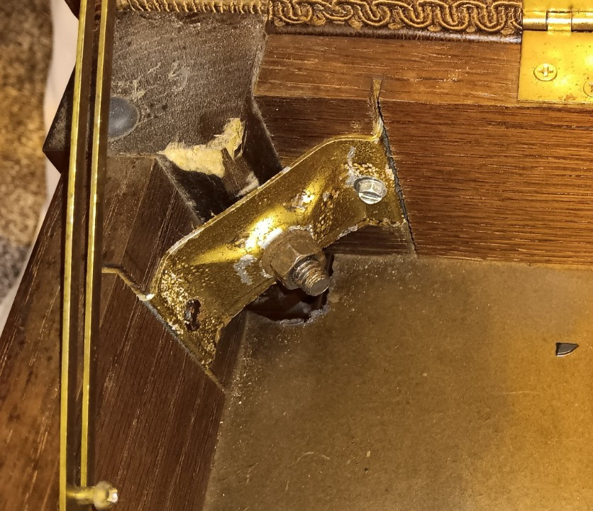 Vintage 1960s Mid Century Modern Piano Organ Bench with Padded flip top Storage