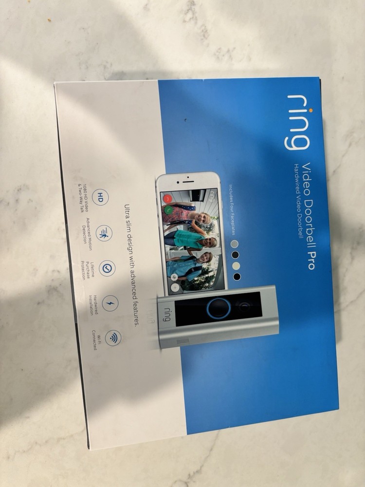 Ring B08M125RNW Doorbell - Silver includes All Colors