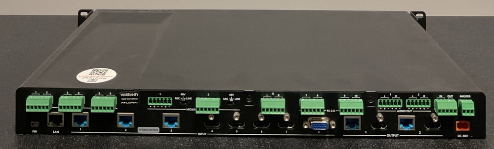 TecNec Atlona 4K/UHD 8x2 Multi-Format Matrix Switcher