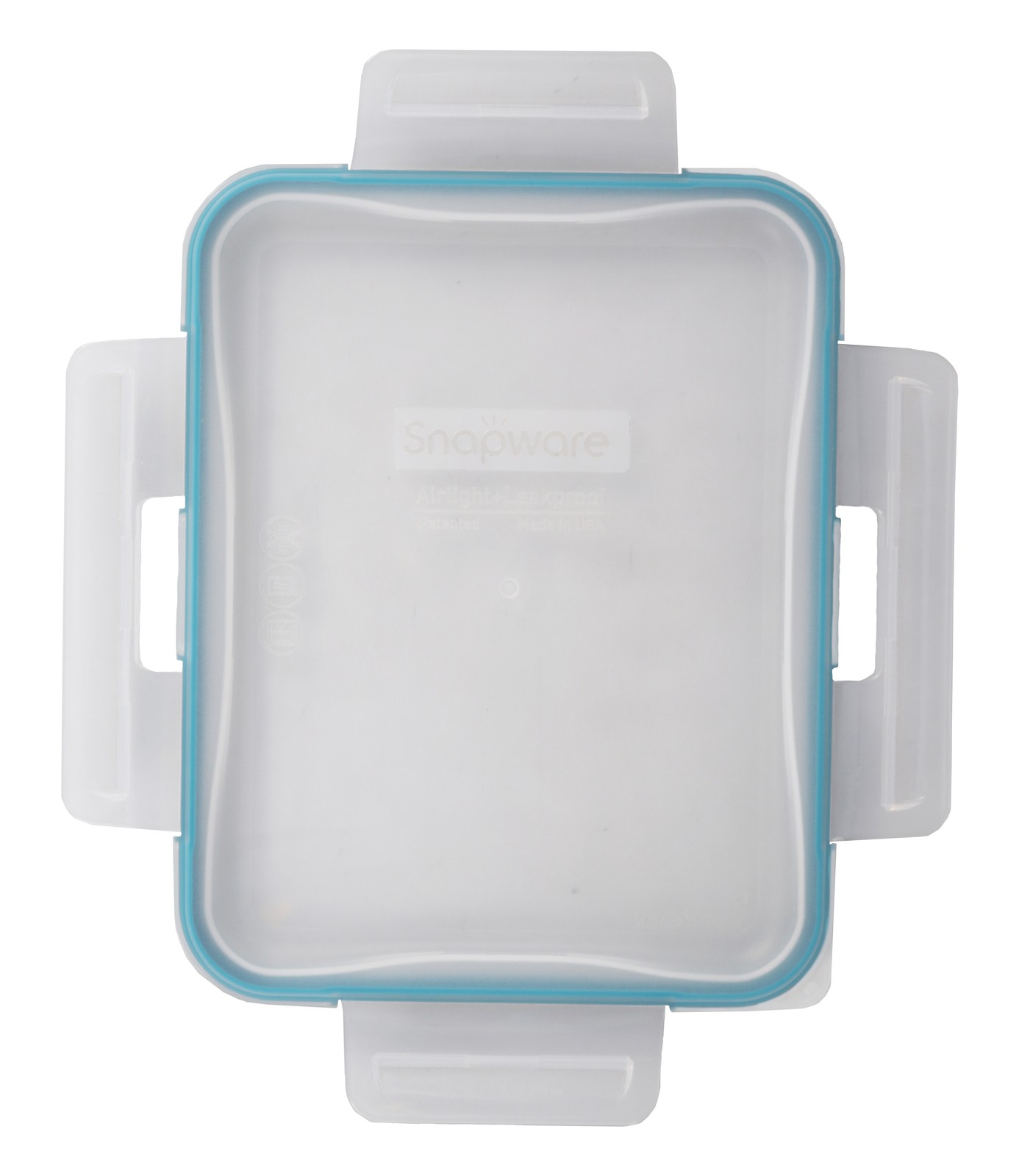 Snapware 7211R 6 Cup Total Solutions Clear Lid W/Juniper Green Gasket - Made in