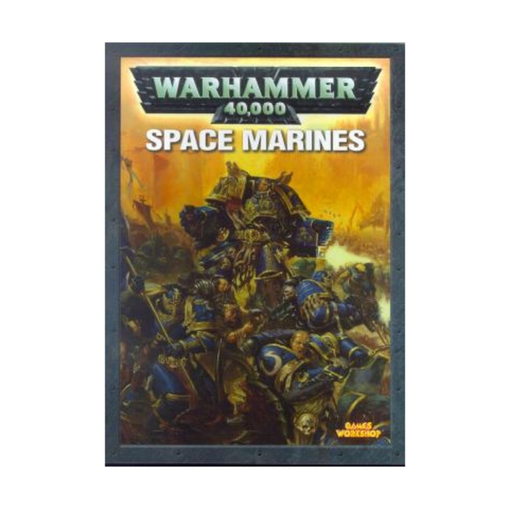 GW Warhammer 40K Codex Space Marines (4th Ed) VG+