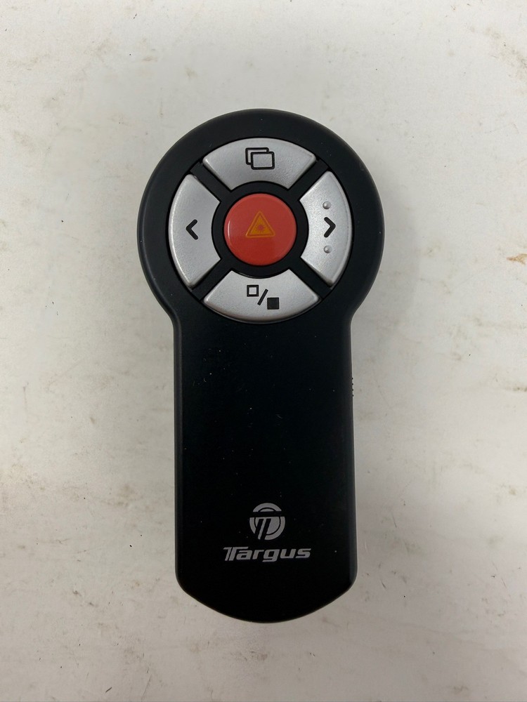 Targus AMP03US Wireless Presenter Black Laser Pointer Used
