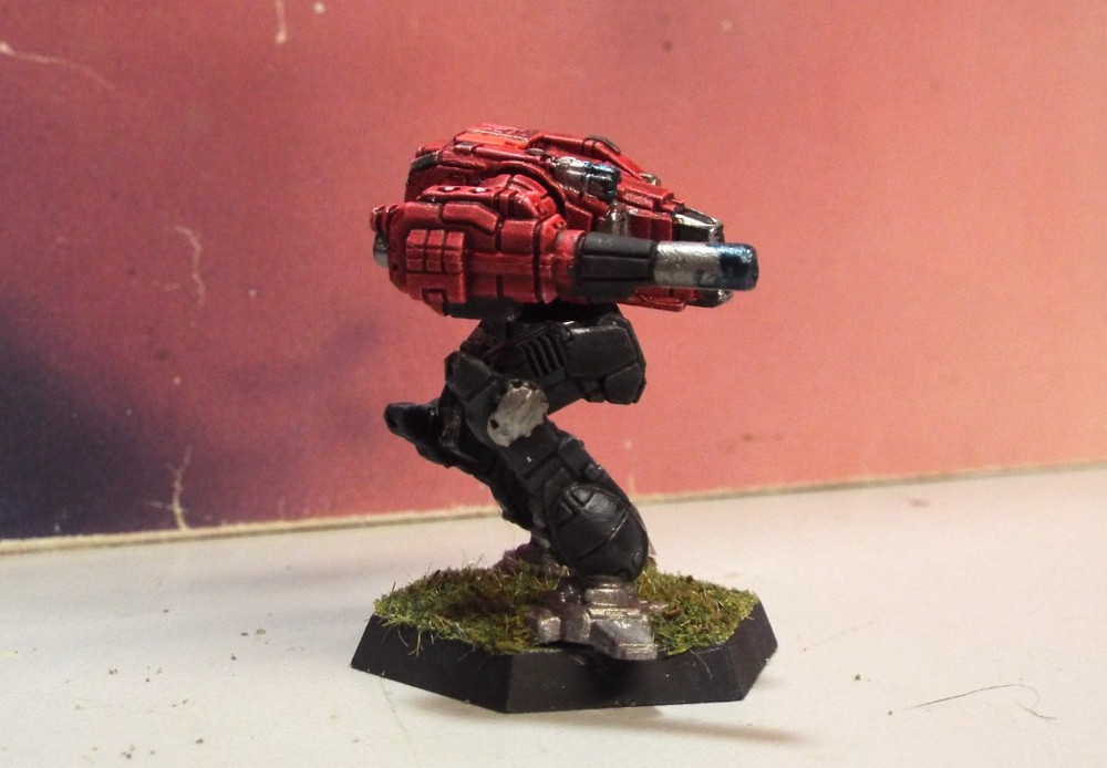 BATTLETECH SHADOW CAT MECH [KELL HOUNDS] (CATALYST, CUSTOM TORSO-TWIST, PAINTED)