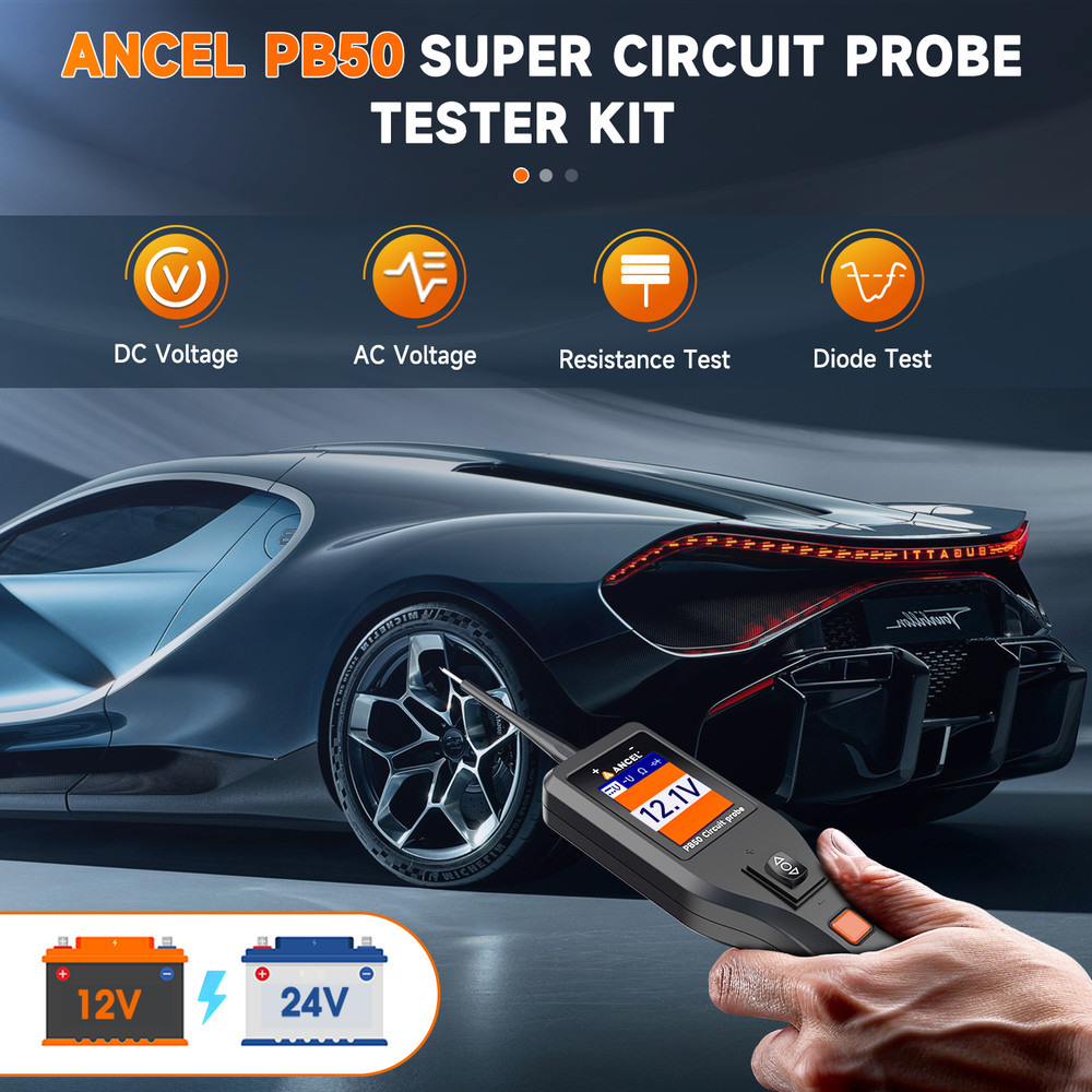 ANCEL PB50 PowerScan Circuit Tester Electrical Electrical Circuit Tester Tool