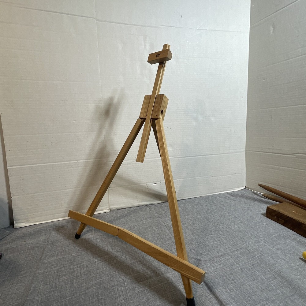 Easel Desktop / Tabletop Portable Compact By Weber Used Folding Great