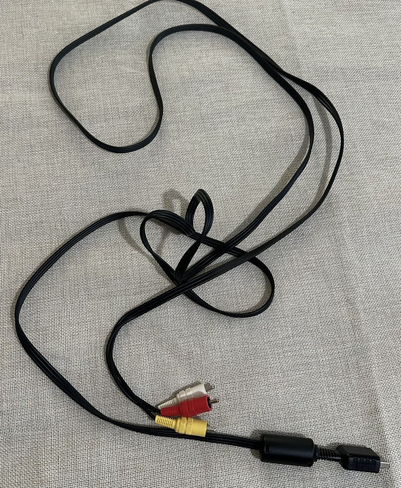 Playstation/PS2/PSX AV to RCA Cable Untested